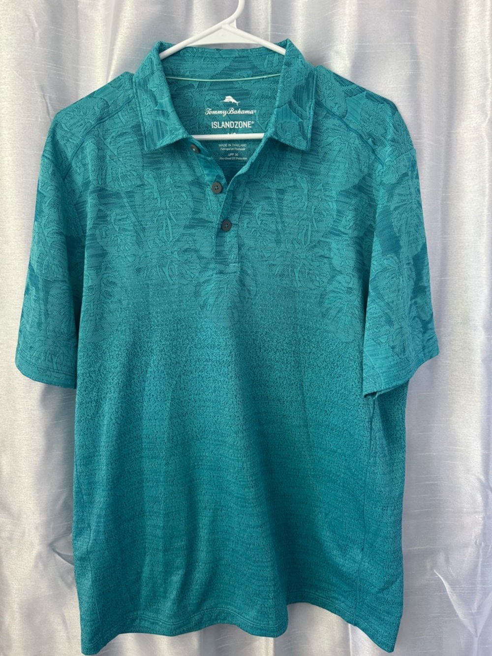 Tommy Bahama Teal IslandZone Polo